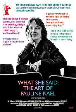 LugaTv | Watch What She Said The Art of Pauline Kael for free online